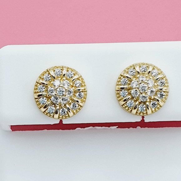 "925 Sterling Silver Cubic Zirconia Earrings, U19254621 - Picture 5 of 11